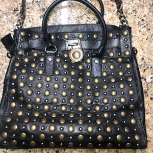 Michael Kors Black Hamilton Tote
